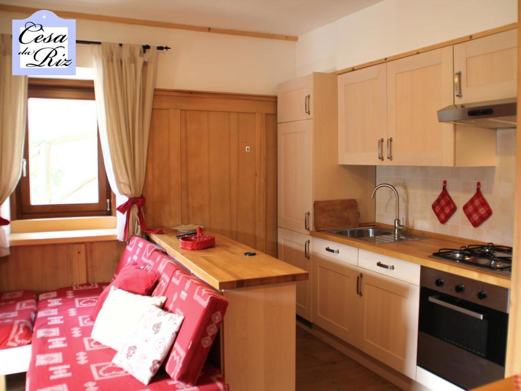 Cesa Da Riz Apartment กอลเล ซานตา ลูเชีย ภายนอก รูปภาพ